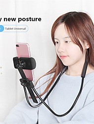 cheap -Lazy Hanging Mobile Cell Neck Phone Support Necklace Bracket 360 Degree Stand Mount Holder Stand For IPhone Xiaomi Samsung