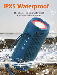 cheap -TG227 Portable Bluetooth Speaker Wireless Bass Subwoofer Waterproof Outdoor Column Boombox Music Center FM TFStereo Loudspeaker