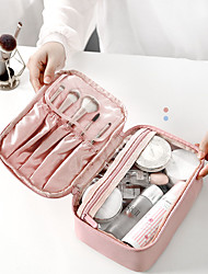 cheap -Makeup bag and Jewelry Bag for Women 2 in 1 Travel Make Up Bag Organizer with Compartments Portable Waterproof Makeup Case for Cosmetics Brushes Necklaces Earrings Bracelets Toiletry