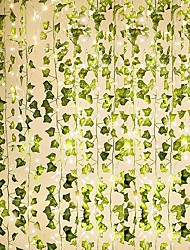 cheap -12Pack 84Ft Artificial Ivy Garland Fake Plants Vine Hanging Garland with 120 LED String Light Hanging for Home Kitchen Garden Office Wedding Wall Decor
