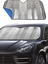 cheap -StarFire 55X27.5 Inches Windshield Sunshade Car Foldable UV Ray Reflector Auto Front Window Sun Shade Visor Shield ShadeKeeps Vehicle Cool 1 Pack