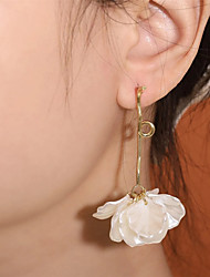 cheap -1 Pair Stud Earrings For Women&#039;s Wedding Halloween Gift Alloy Classic Petal