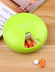 cheap -Travel Pill Box / Case / Travel Medicine Box / Case ABS+PC Luggage Accessory / Convenient Solid Color