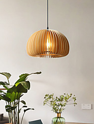 cheap -Pendant Light LED Pendant Lantern Design Vintage / Country For Dining Room / Shops / Cafes Wood / Bamboo 220-240V