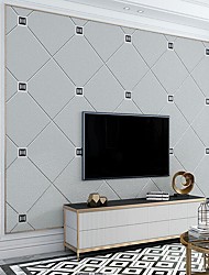 cheap -Modern Style Wallpaper Non-wovon Wallpaper Adhesive Required Wall Mural,Cabinet Furniture Countertop Paper Roll Wallpaper,20.8&quot;*374&quot; /53*950cm 1 Roll(Need Glue)