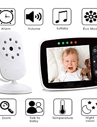 cheap -3.5 Inch Baby Electronic Babysitter Video Nanny Infrared Temperature Monitoring Security Camera Two Ways Talk Audio Baby Monitor