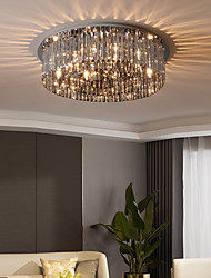 cheap -50 cm Unique Design Chandelier LED Crystal Ceiling Light Glass Nordic Style Living Room Dining Room 220-240V