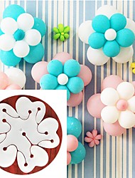 cheap -Flower Balloons Decoration Accessories Plum Clip Practical Birthday wedding party Plastic Clip Globos Balloon
