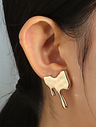 cheap -1 Pair Hoop Earrings For Women&#039;s Street Prom Date Alloy Classic Teardrop