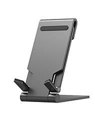 cheap -Phone Stand Portable Foldable Slip Resistant Phone Holder for Desk Bedside Selfies / Vlogging / Live Streaming Compatible with Tablet All Mobile Phone Phone Accessory