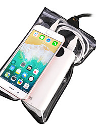cheap -2 Pack Waterproof Phone Pouch Portable Shockproof Water Resistant [30m / 98ft] Phone Case Dry Bag for Universal Swimming Snorkeling Diving / Boating Up to 7.2 inch TPU