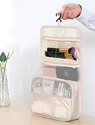 cheap -Cosmetic Bag Small Portable Korean Simple Girl Heart Wash Bag Large Capacity Men&#039;s Cosmetic Bag Hook Bag