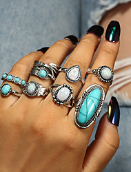 cheap -8pcs full finger ring For Women&#039;s Street Gift Alloy Vintage Style