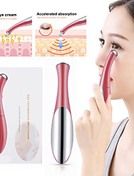 cheap -2pc Mini Portable Electric Eye Massage Pen Device Dark Circle Facials Vibration Thin Face Magic Stick Anti Bag Pouch &amp; Wrinkle