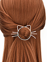 cheap -1pc Women&#039;s Hair Sticks Hairpin For Gift Holiday Head Alloy Golden