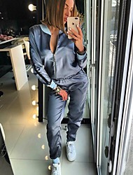 cheap -factory direct sales 2019 amazon ebay cross-border european and american women&#039;s clothing new fashion casual sports suit two-piece set