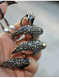 cheap -3pcs Nail Finger Ring Midi Rings For Women&#039;s Halloween Street Alloy Vintage Style