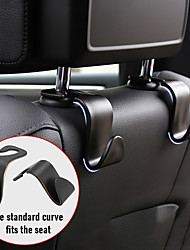 cheap -4PCS Car Seat Headrest Hook for Auto Back Seat Organizer Hanger Storage Holder for Handbag Purse Bags Clothes Coats
