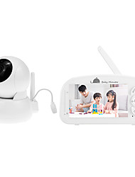 cheap -5.0 Inch Baby Monitor with Camera Wireless Video Color 720P HD Nanny Security Night Vision Temperature Camera