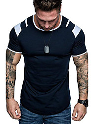 cheap -european and american men&#039;s muscle summer new fashion casual sports fitness t blood short-sleeved factory one piece