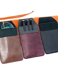 cheap -Pencil Case Pen Pouch Marker Bag Waterproof Wear-Resistant With Zipper Leather for School Office Business