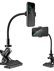 cheap -Gooseneck Phone Holder Slip Resistant Solid Angle Height Adjustable Phone Holder for Desk Selfies / Vlogging / Live Streaming Compatible with Tablet All Mobile Phone Phone Accessory