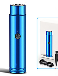 cheap -Portable Mini Shaver USB Charging Waterproof Electric Face Body Razor Beard Knife For Men Black Blue Color