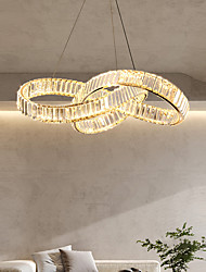cheap -60 cm Unique Design Chandelier Crystal Pendant Light LED Nordic Style Modern Living Room Dining Room 220-240V