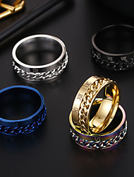 cheap -1pc Ring Midi Rings For Men Women Silver Gold Black Street Gift Alloy Vintage Style Vertical / Gold bar Joy