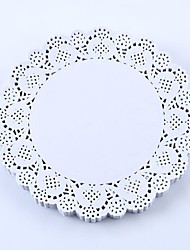 cheap -Paper Doilies Lace Assorted Size Food Grade Modern Decorative Placemats Bulk Add Elegance to Crafts, Coffee, Cake, Desert, Table, Wedding, Tableware Decoration