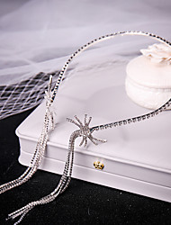 cheap -Wedding Bridal Rhinestone Headbands / Hair Accessory with Pendant / Crystals / Rhinestones 1 PC Wedding / Party / Evening Headpiece