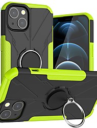 cheap -Phone Case For Apple Back Cover iPhone 13 12 11 Pro Max X XR XS Max Bumper Frame Kickstand Military Grade Protection Geometric Pattern Armor TPU PC