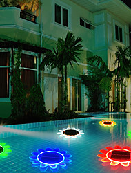 cheap -Outdoor Remote Control Solar LED Garden Light RGB Waterproof Swimming Pool Light Lawn Lights 7 Color Changing Water Float Lights Holiday Garden Party Pool Decoration Landscape Lights