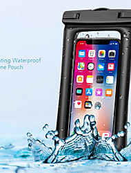 cheap -Waterproof Pouch Phone Case  For iPhone 13 Pro mini 12 11 XR Max Samsung Galaxy S22 S21 S20 FE Shockproof Dustproof with Adjustable  Neck Strap Transparent Up to 6.5 inch TPU IPX8 Waterproof 35m / 115ft