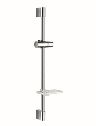 cheap -Stainless Steel Lifting Rod Shower Bracket Shower Lifting Rack Shower Rod with Soap Dish