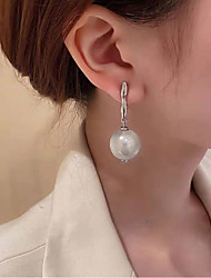 cheap -1 Pair Stud Earrings Drop Earrings For Women&#039;s Anniversary Street Engagement Imitation Pearl Alloy Classic Precious