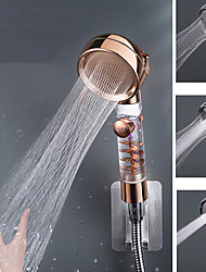 cheap -Shower Head High Pressure 3-Function SPA Shower Head With Switch On/Off Button Filter Bath Head Water Saving Shower Bathroom