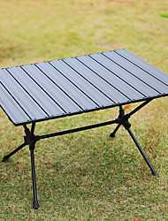 cheap -outdoor folding table adjustable height aluminum alloy table bbq portable camping table camping egg roll folding table