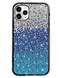 cheap -Phone Case For Apple Back Cover iPhone 13 Pro Max 12 11 SE 2022 X XR XS Max 8 7 Rhinestone Shockproof Anti-Scratch Crystal Diamond TPU