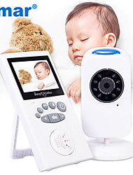 cheap -2.4 inch Audio Video Wireless Baby Monitor Security Camera Baby Nanny Music Intercom Night Vision Temperature Monitoring