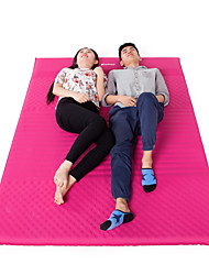cheap -Inflatable Sleeping Pad Camping Pad Air Pad Outdoor Camping Portable Lightweight Thick Poly / Cotton 188*130*5 cm for 2 person Camping / Hiking Hunting Climbing Spring Summer Green Rose Red