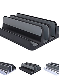 cheap -Foldable Aluminum Alloy Tablet Stand Desktop Stand Holder Non-slip Bracket for iPad(3 card slots))