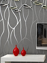 cheap -Modern Style Wallpaper Adhesive Required Wall Mural,Cabinet Furniture Countertop Paper Roll Textured Wallpaper,20.8&quot;*374&quot; /53*950cm 1 Roll(Need Glue)