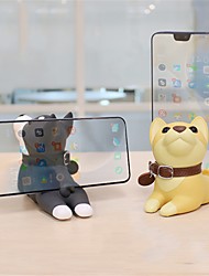 cheap -Phone Stand Portable Slip Resistant Solid Phone Holder for Desk Bedside Selfies / Vlogging / Live Streaming Compatible with Tablet All Mobile Phone Phone Accessory