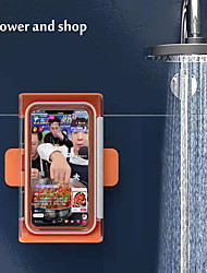 cheap -Waterproof Mobile Phone Case Wall Mounted Full Coverage Mobile Phone Holder Rotatable Self-Adhesive Accessories Bathroom Kitchen