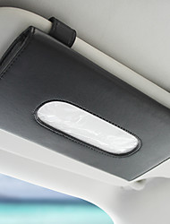 cheap -1 Pcs Car Tissue Box Towel Sets Car Sun Visor Tissue Box Holder Auto Interior Storage Decoration for BMW Car Accessories3 orders