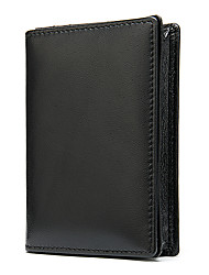 cheap -Women&#039;s Leather Bag Clutch Wallet Sheepskin Zipper Daily Black
