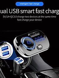 cheap -BC49AQ Bluetooth 5.0 Music Player Voice Assistant Multifunction Car Charger EDR Car Styling Interior Accessories