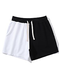 cheap -Men&#039;s 3&quot; Sweat Gym Running Workout Athletic Shorts Summer Drawstring Elastic Waist Jersey Shorts With Pockets Training Lounge Yoga ShortsBreathable Quick Dry  Bottoms