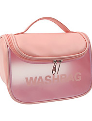 cheap -Portable Small Fragrance Cosmetic Bag Large-capacity Waterproof Hook Wash Bag Cosmetic Hand-held Storage Bag
